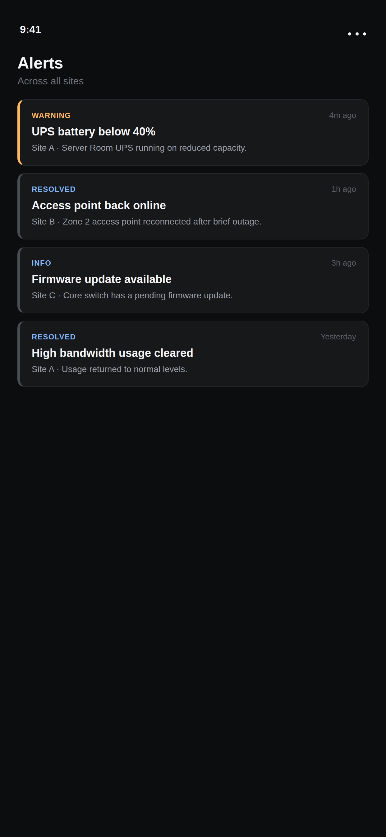 Screenshot 4 of NOVA Monitoring