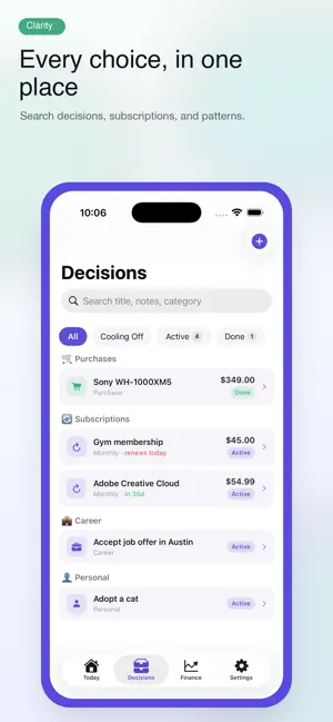 ClarityFlow: Decision Maker screenshot 2