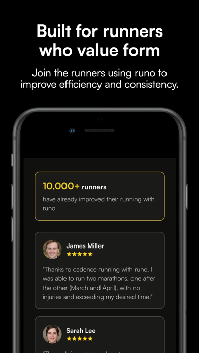 runo - Metronome for Running iPhone screenshot 6 - Health & Fitness app