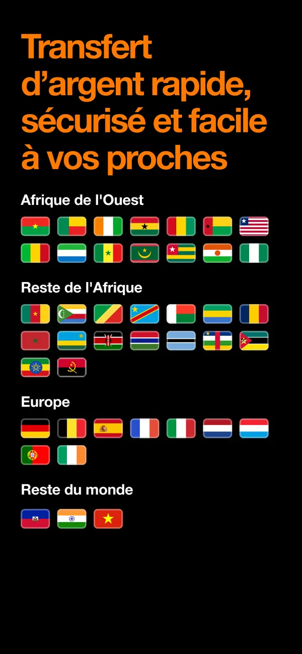 Screenshot #1 pour Orange Money Europe: Transfert