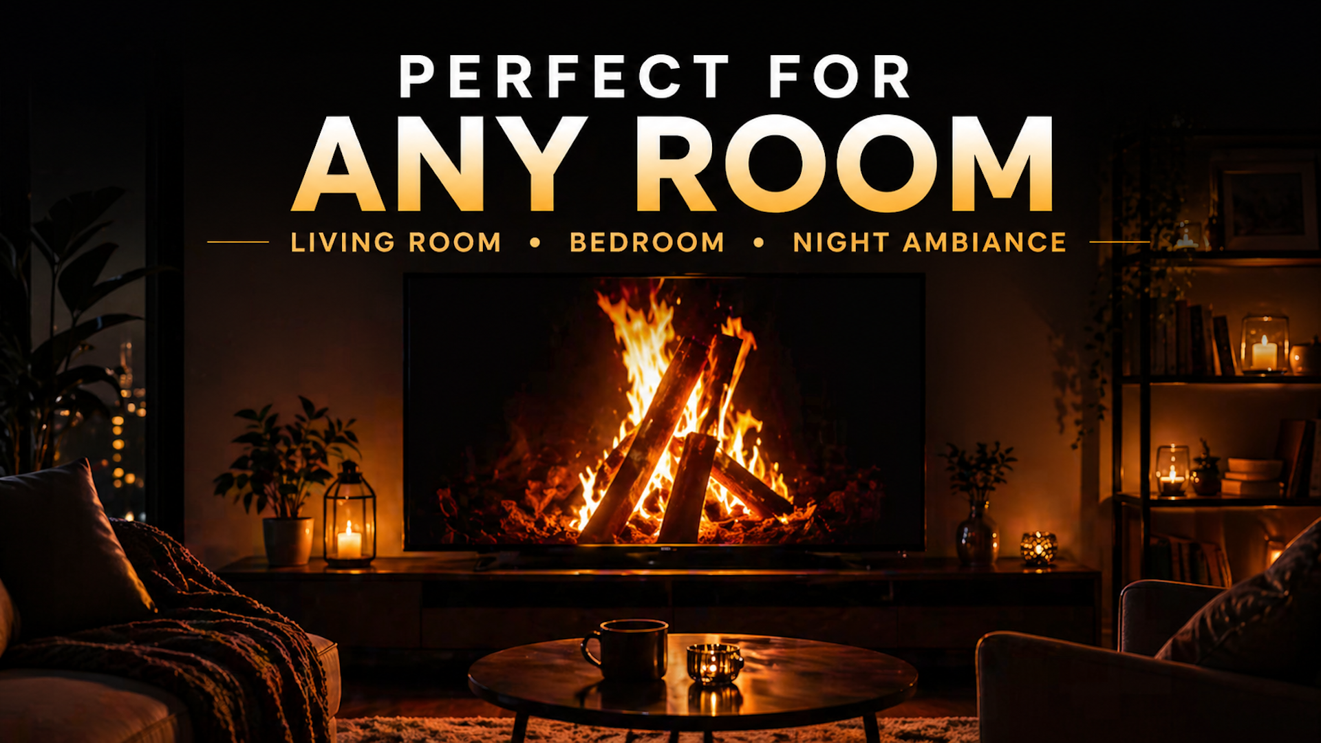 Fireplace 4K Cozy Ambience screenshot 3