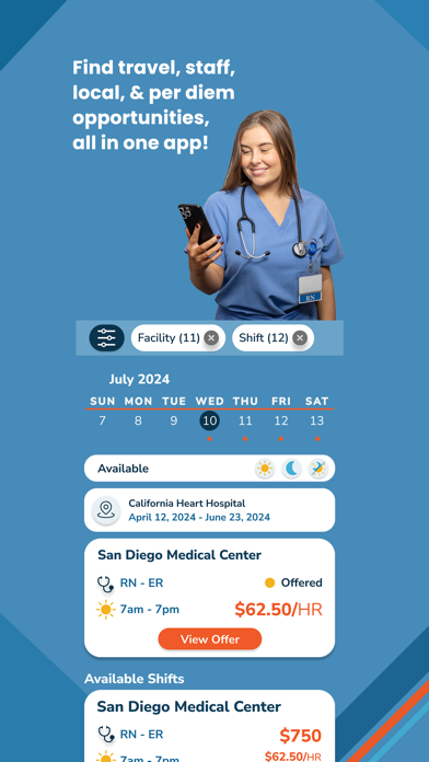StaffDNA - Healthcare Careers Screenshot