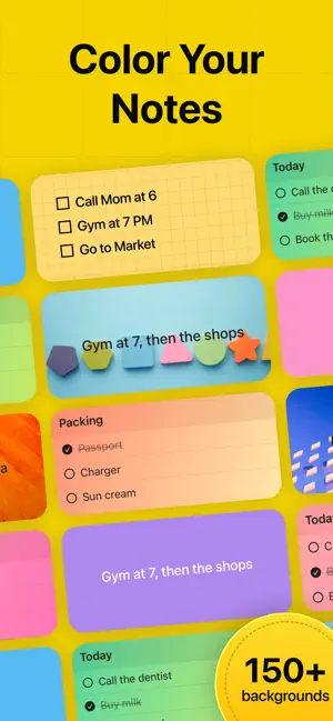 Lock Screen Notes & Memo screenshot 2