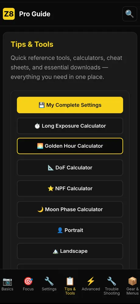 Unofficial Z8 Pro Guide screenshot 3