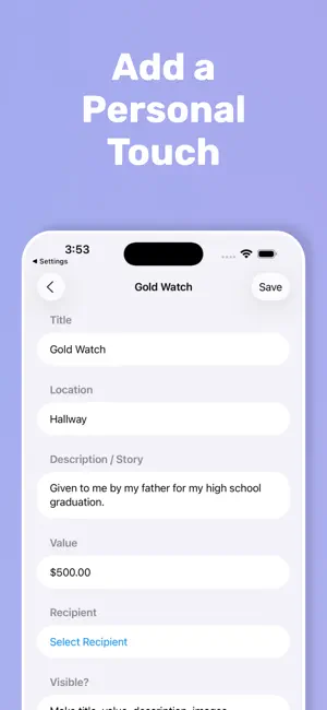 GiftHeir screenshot 3
