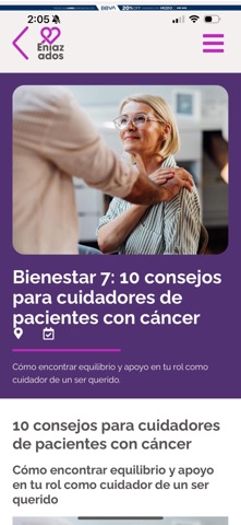 Enlazados App screenshot