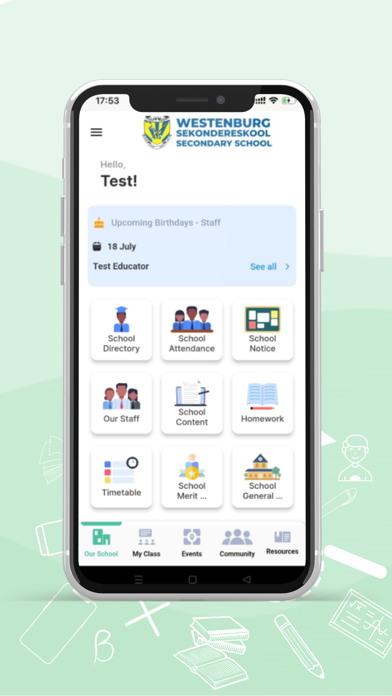 Westenburg Secondary School Screenshot