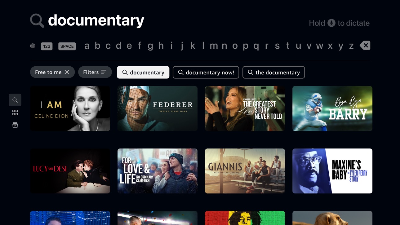 Apple TV screenshot