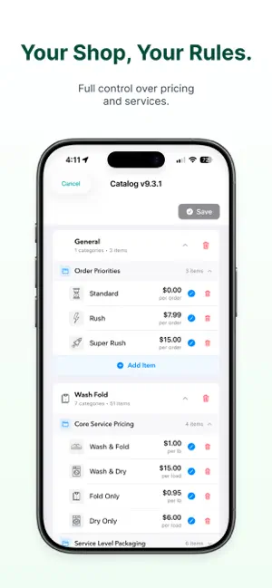 Kanso Flow: Laundry POS & Ops screenshot 4