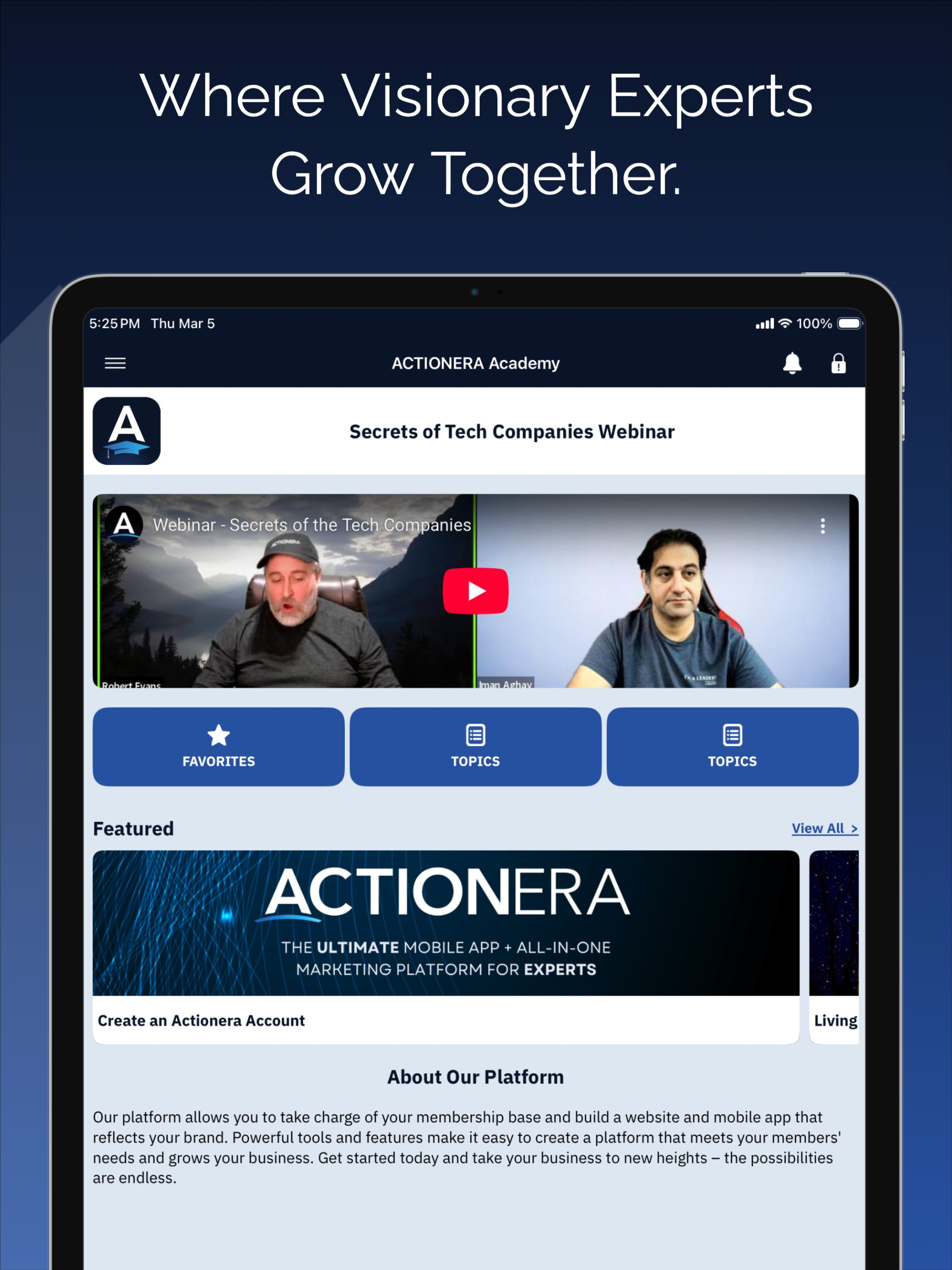 ACTIONERA Academy screenshot 8