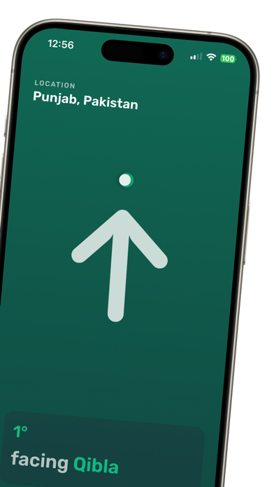 Find Qibla - Prayer Direction iPhone screenshot 2 - Navigation app