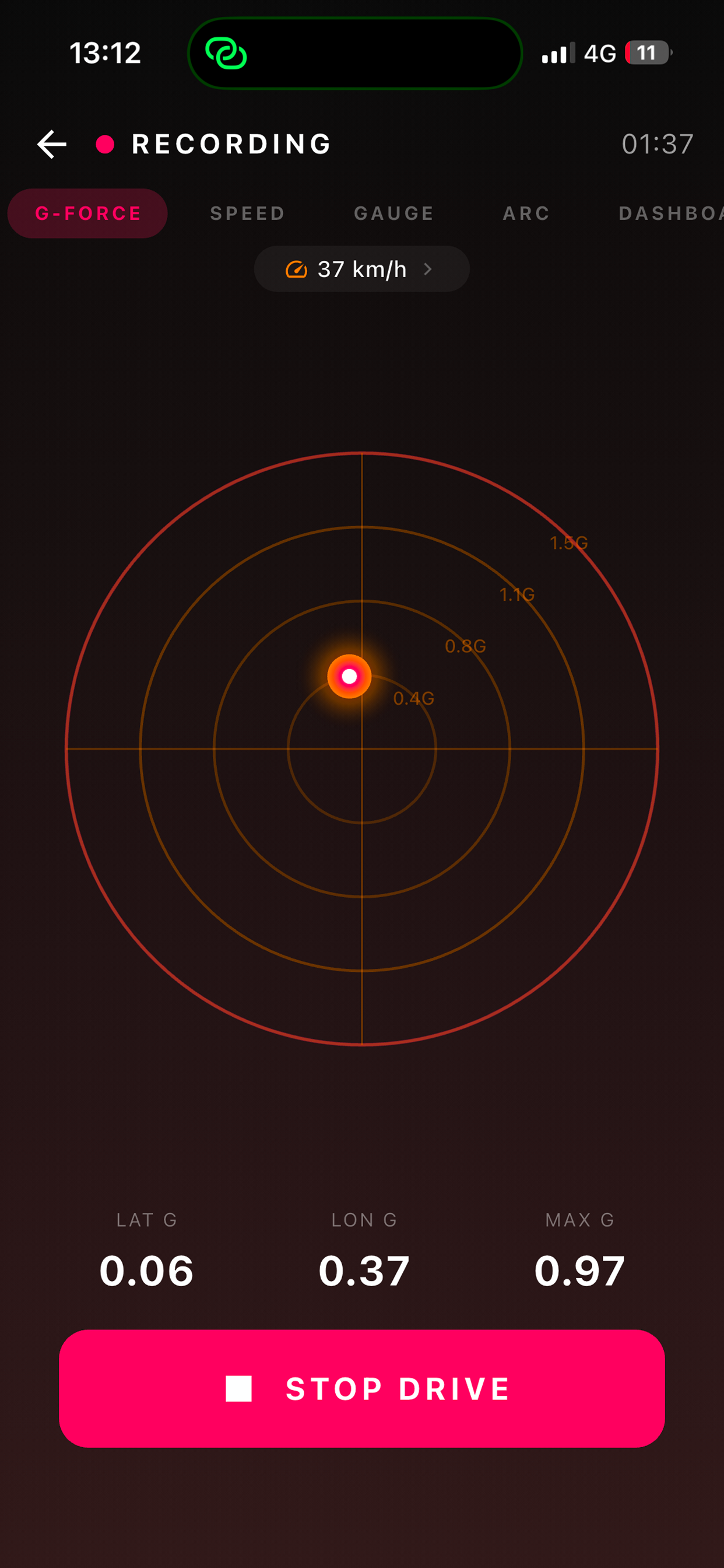 G-Force Meter Pro screenshot 3