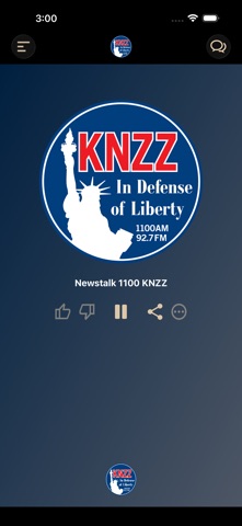 1100 KNZZ 92.7 FM screenshot