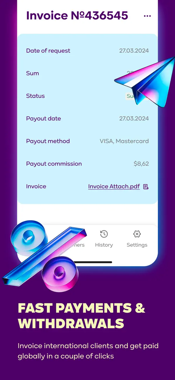 Screenshot #3 pour EasyStaff Invoice