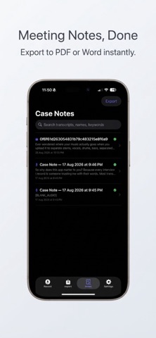 OffgridScribe: Voice to Text Screenshot 3 of 5