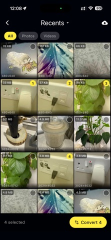LOWER - 0.02 - 0.3 MP Camera iPhone screenshot