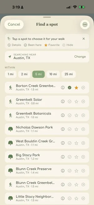 Next Walk screenshot 3