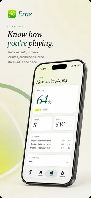 Erne: Pickleball Scoreboard screenshot 2
