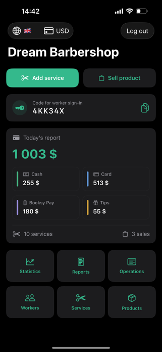 BarberFlow Manager Screenshot 1 of 4