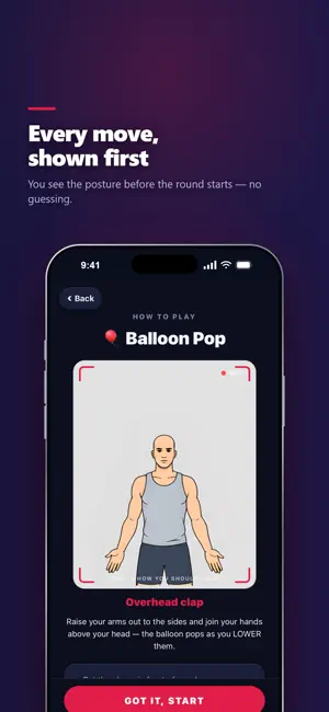 Luvimo: Fitness Workout Games screenshot 4