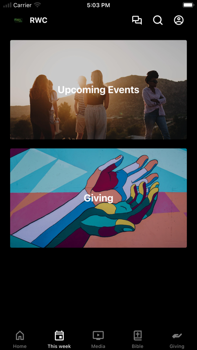 Screenshot 2 of Rhema Worship Ctr App