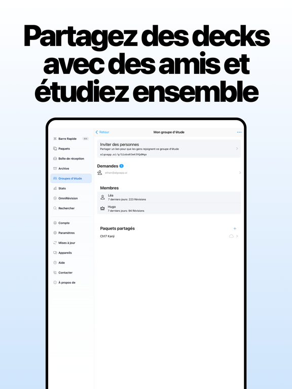 AlgoApp - Flashcards iPad screenshot 6