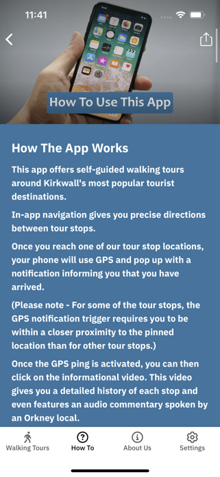 Orkney Walking Tours Screenshot 4 of 5