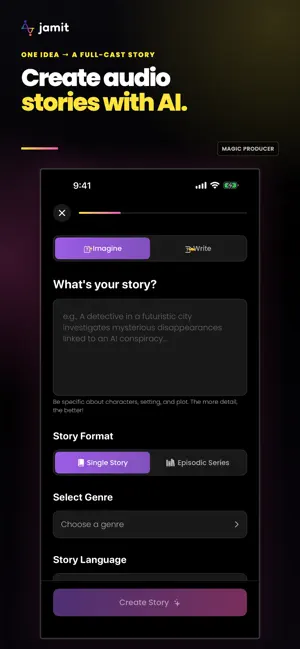 Jamit: Audio Stories & Drama screenshot 2
