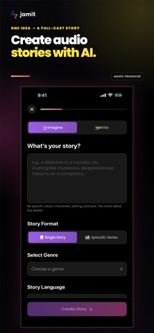 Jamit: Audio Stories & Drama Screenshot 2 of 6