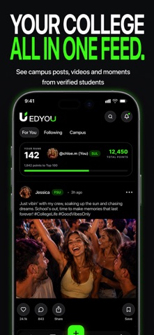 EDYOU – Verified Students Only iPhone screenshot