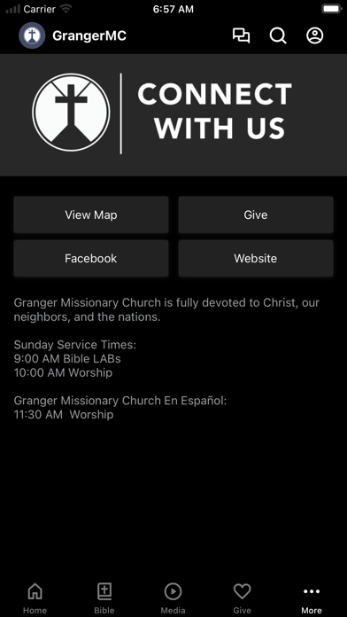 Granger Missionary Church Screenshot