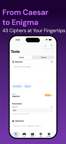CipherKit Screenshot 1 of 5