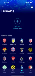 Champions League Official screenshot #4 for iPhone