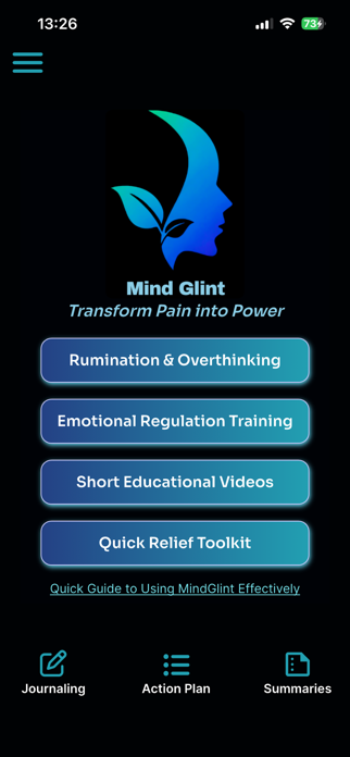 MindGlint - Break rumination Screenshot 2 of 5
