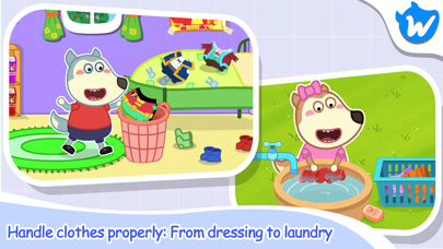 Wolfoo Good Habit Healthy Life Screenshot
