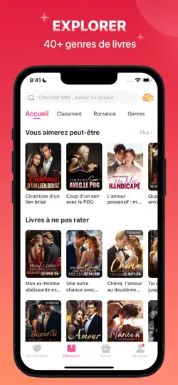 Capture d'écran de Kifflire: Livres Audio & Roman sur iPhone 5