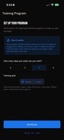 MassAffect: AI Workout Planner Screenshot 4 of 8