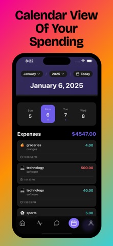 Spending Tracker . Coinpilot screenshot