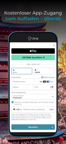 Ubigi: eSIM Reise Internet 5G screenshot 4