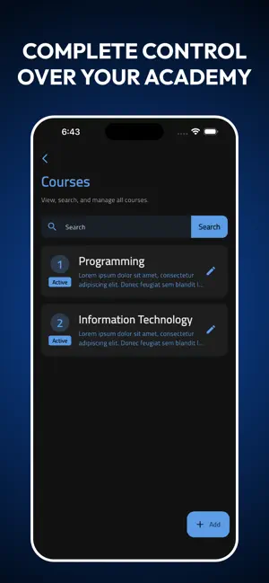 Elites Academy screenshot 2