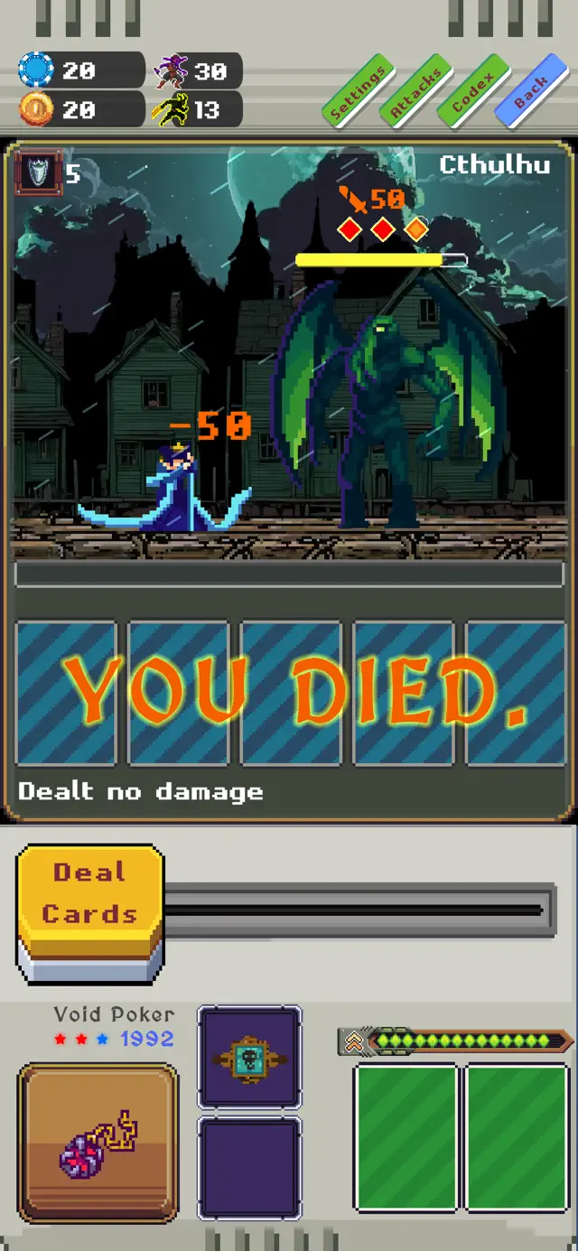 Void Poker 1992 screenshot 4