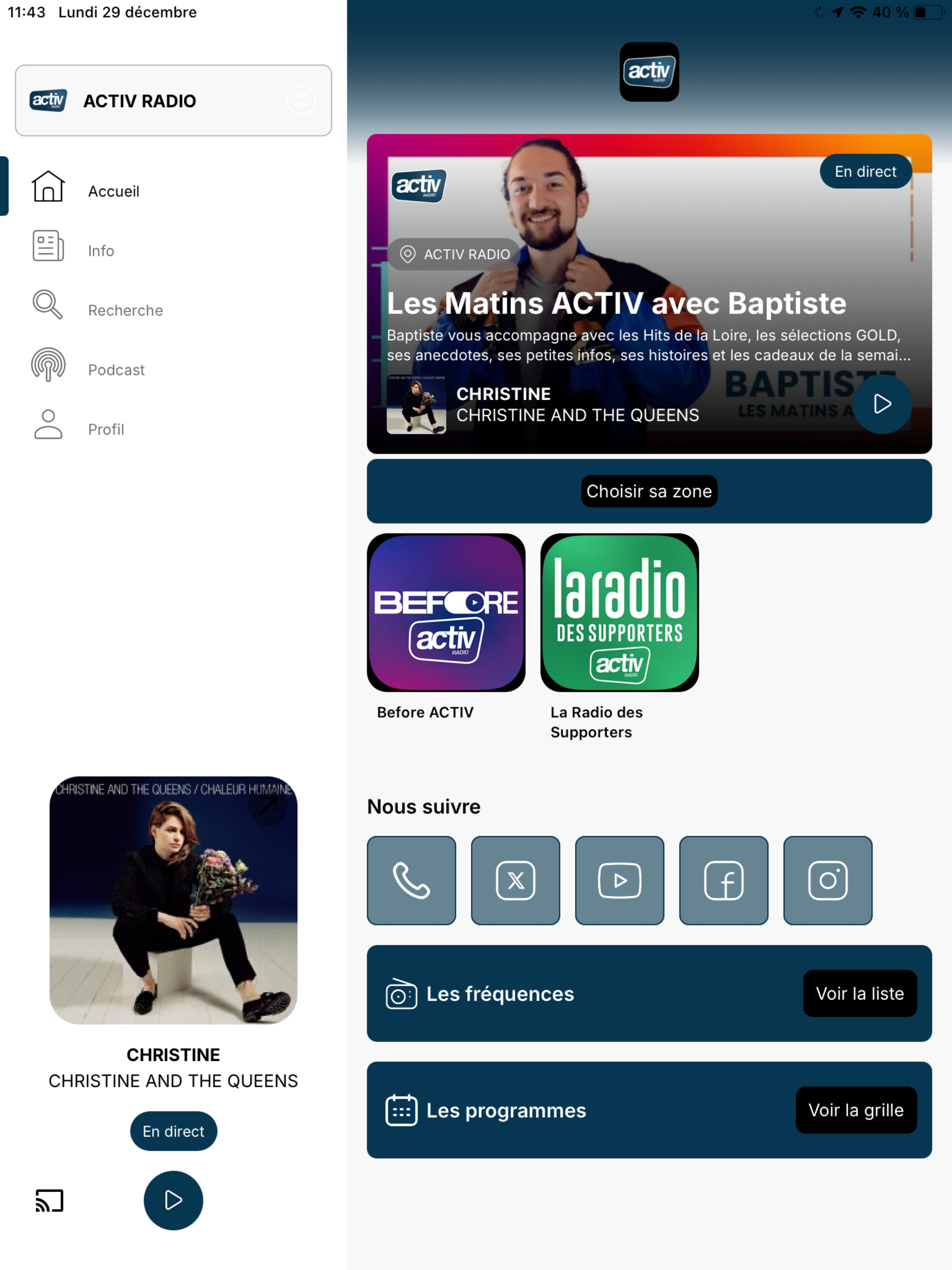 ACTIV, la radio de la Loire screenshot 5