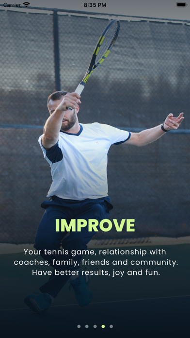 Spintip: Tennis & Pickleball Screenshot