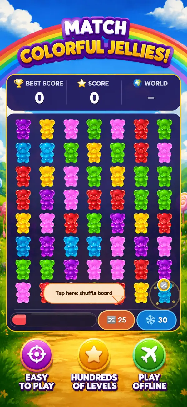 Screenshot #1 pour Candy Pop Mania