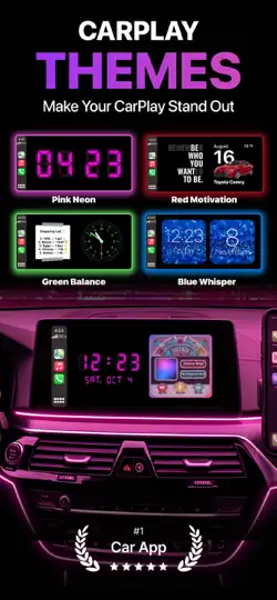 Скриншот CarTheme: Car Widgets & Sounds на iPhone 1