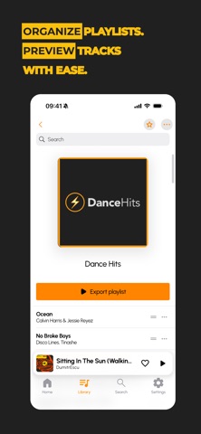 PlaylistST iPhone screenshot