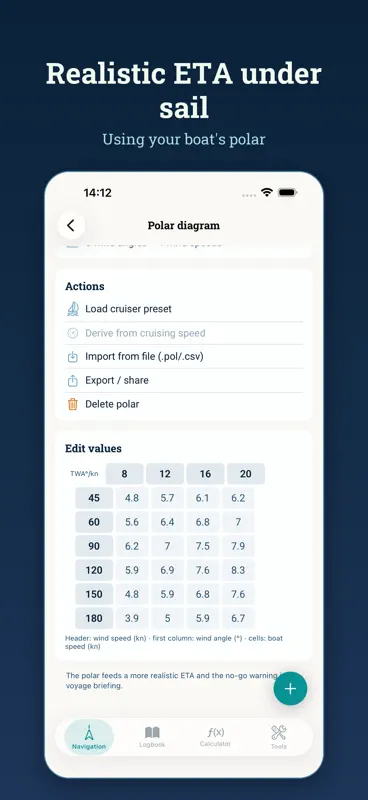 NauticCalc: Nav Calculator screenshot 7 of 9