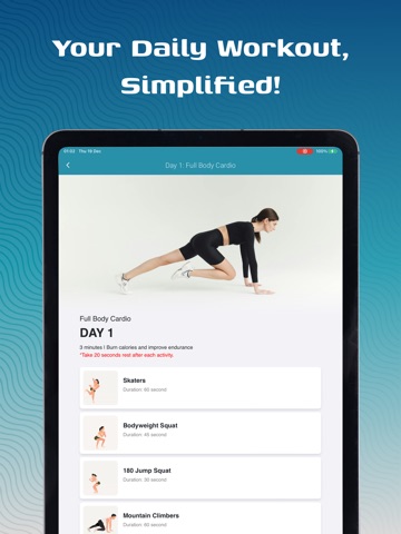 Weight Loss at Home in 7 Days iPad screenshot