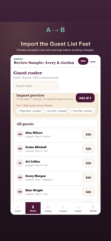 Wedding Seating Chart: Compare Screenshot 4 of 8