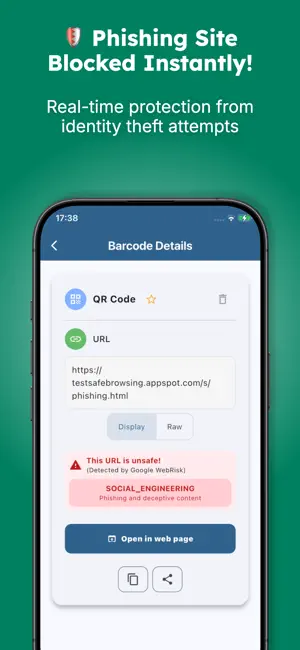 Safe QR Scan-Secure QR Scanner screenshot 2